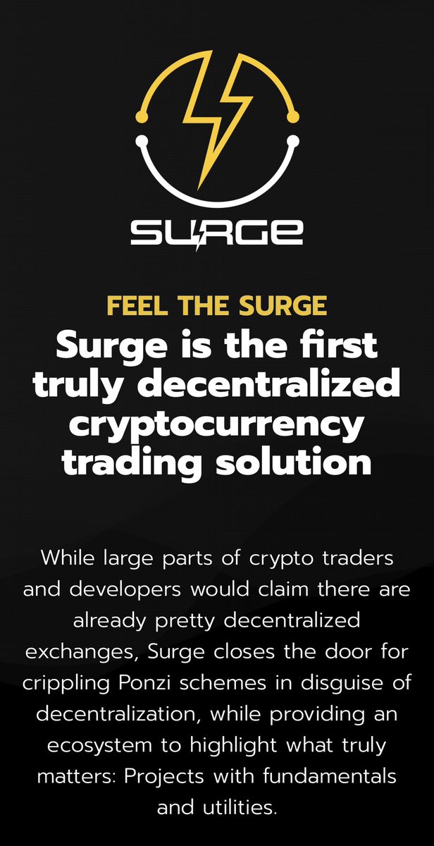 GoonBoyCrypto's tweet photo. @SURGEPROTOCOL is Live &amp; super early on both BSC &amp; ETH

BUY/SELL on BSC/ETH Scan so no swap fees ( buying direct from contract )

How to buy - https://t.co/x37iE0Gu4i

Check out the W/P - https://t.co/dinRhn9uPl

LinkTree - https://t.co/yh1T5f9A0b

#ETH #BSC #100x #surgeprotocol https://t.co/aFKs7AXNnr