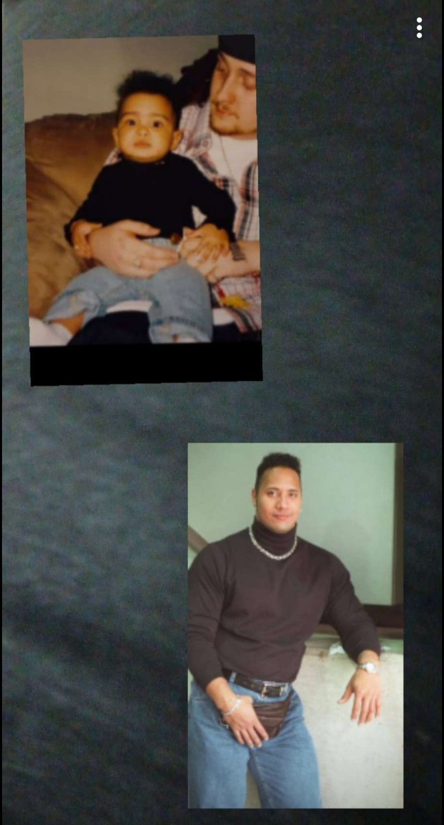 LetiMoreno73's tweet photo. @TheRock How about this?! Lmao my daughter's best friend is the baby.  😂 thought you'd get a kick out of this. https://t.co/PijGsbmMrO