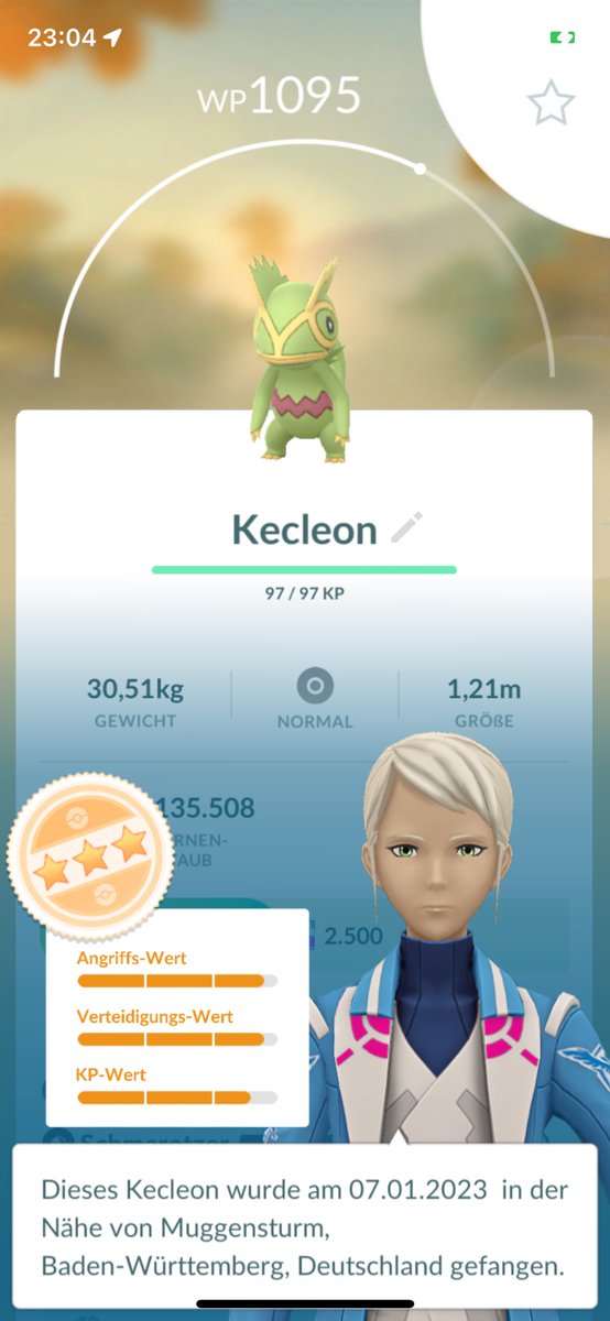 MSportler's tweet photo. 51x Platin 
#PokemonGo
#Kecleon https://t.co/EAzT04xFWY