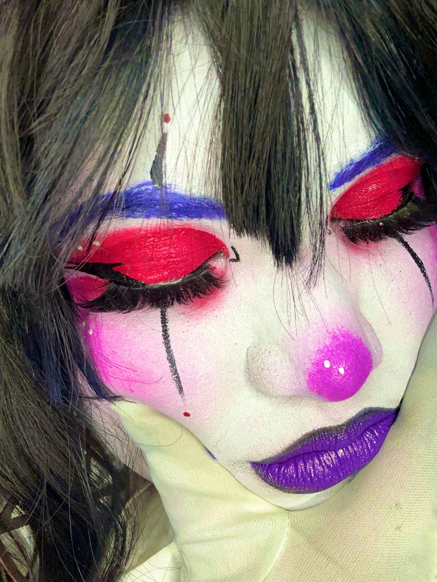 Open your eyes my beauty~ 
#clown #clowncore #clownmakeup #clowncosplay #Clowney #clownworld #clowngirl #clowns #makeup #makeupartist #MakeUpInspo #undiscovered #undicoveredmua