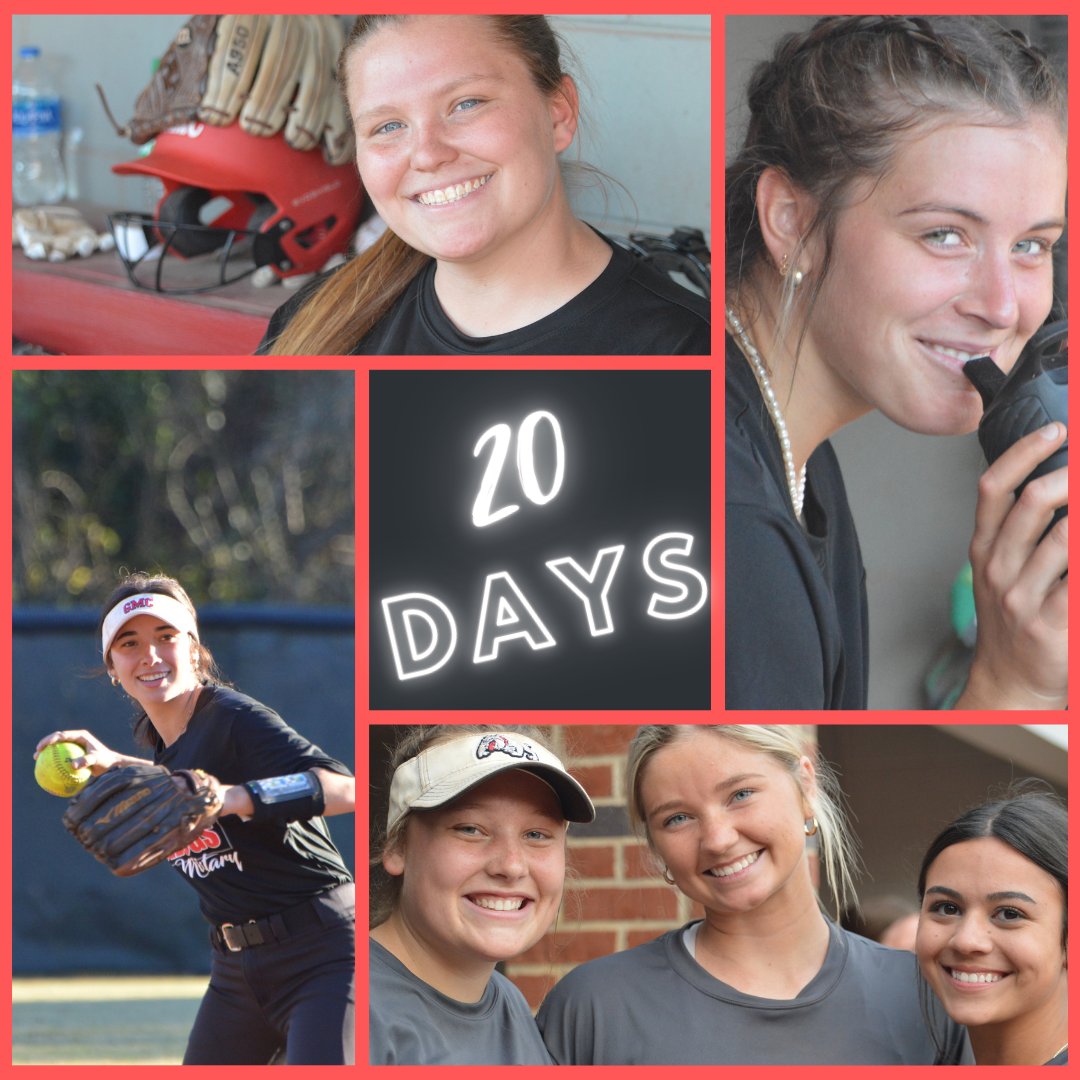 All smiles because we are 2⃣0⃣ days out from our first games of the 2023 season!!