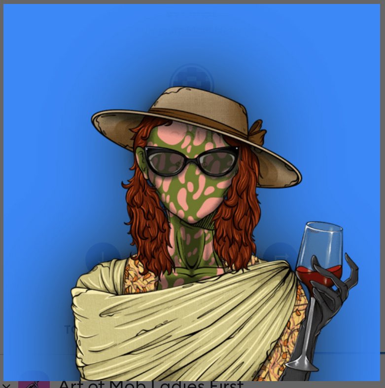 Got me some classy <a href="/artofmob/">Art of Mob</a> ladies! 7 eth is #printed