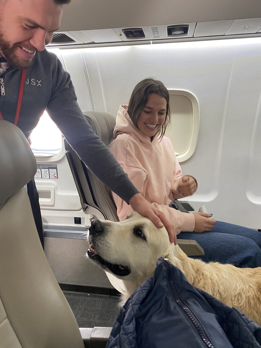❤️ Best. Airline. Ever. Thank you for letting me fly home for the holidays, <a href="/flyjsx/">JSX</a>! Your team is so awesome and friendly! I felt like a VIP (very important pet).