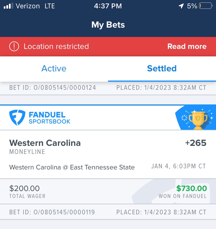 BetsWithBelleB's tweet photo. Belles favorite team right now is definitely Western Carolina! @CatamountMBB #SportsGambling https://t.co/xaqZoCIYKR