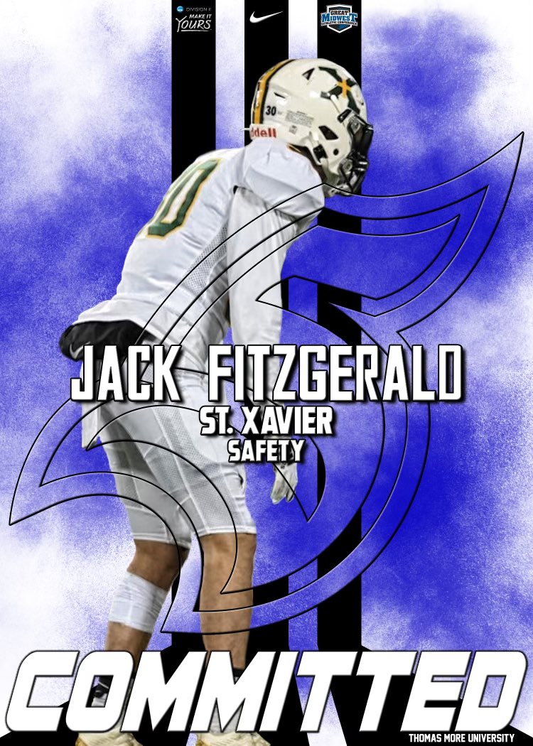 Committed <a href="/TMU_Football/">Thomas More Football</a> <a href="/CoachBZink/">Brad Zink</a> <a href="/CoachHoward__/">Stephon Howard</a> <a href="/CoachNorwell/">Chris Norwell</a> <a href="/StXTigersFB/">Tiger Football</a> <a href="/CoachKWallace/">Kevin Wallace</a>