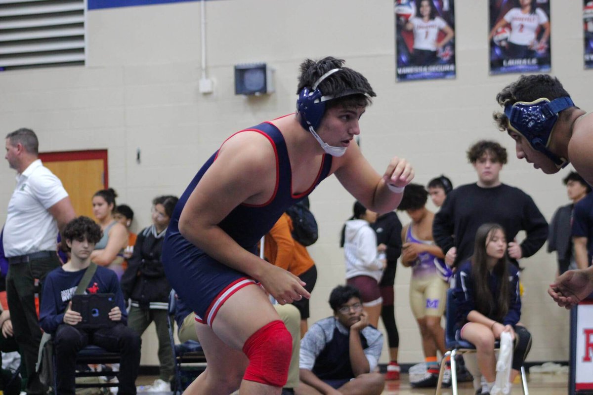 Best of luck to our 215lb wrestler Roman Salazar tonight as he competes with and against San Antonio's very best! I'm sure there will be plenty of takedowns tonight!
<a href="/romansalazar_7/">Roman Salazar</a> <a href="/TRRoughRiderFB/">Roosevelt Rough Riders</a>