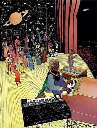 The Satellites are spinning, A better dawn is breaking, the galaxies are waiting, for planet Earth's awakening...