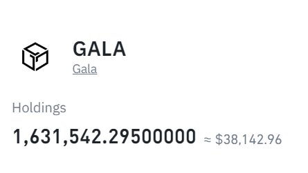 All In $GALA huge utility &amp; burning coming 💹
 #GALAUSDT #GALA