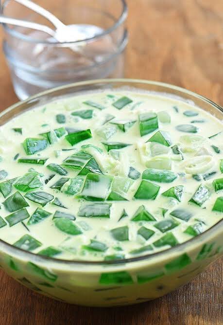 foooodtales's tweet photo. Buko Pandan #Buko #Pandan #Philippines #Dessert https://t.co/KcHd9yD8vB