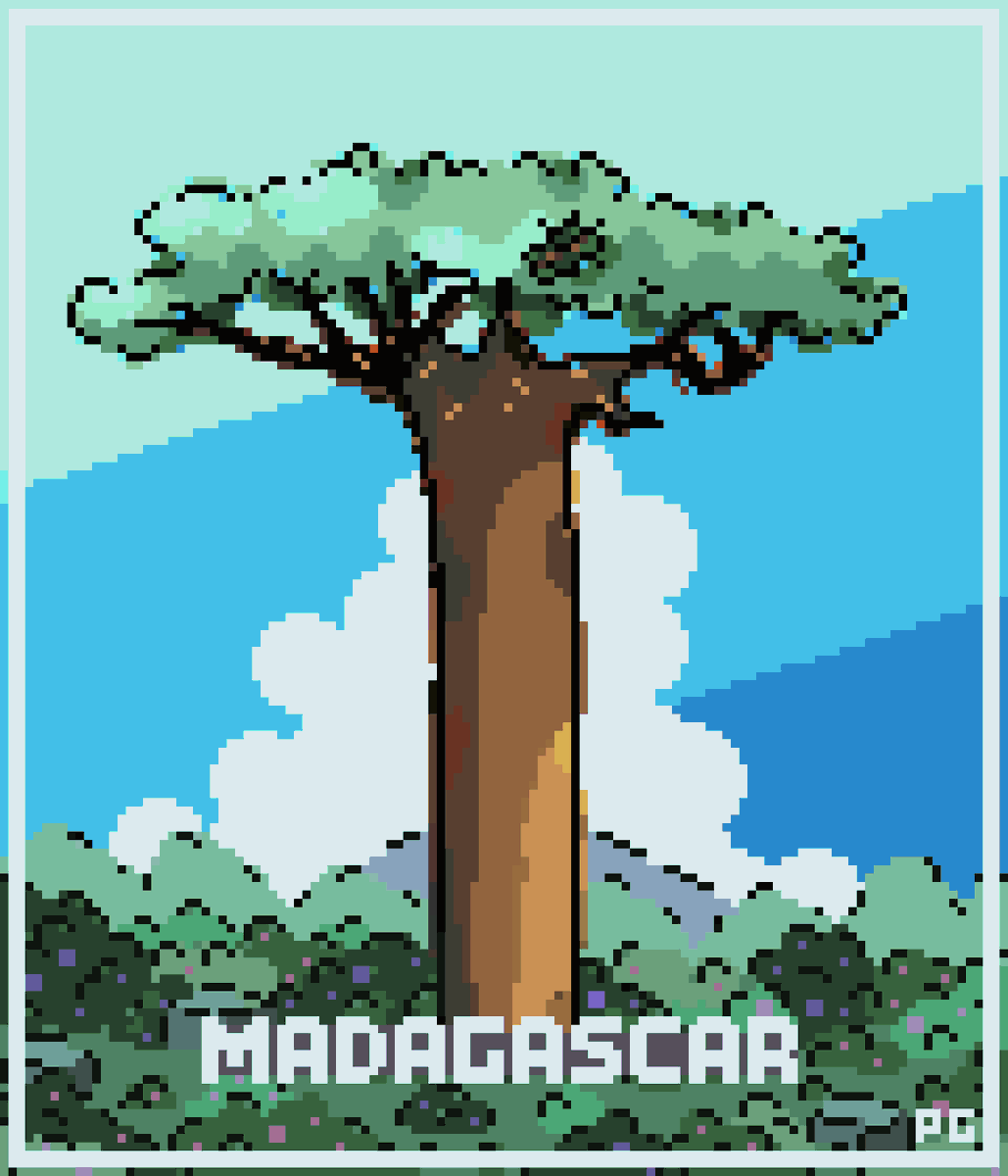 PixelingGallery's tweet photo. Madagascar!
#pixelart #madagascar https://t.co/rqzuwu4Ys5