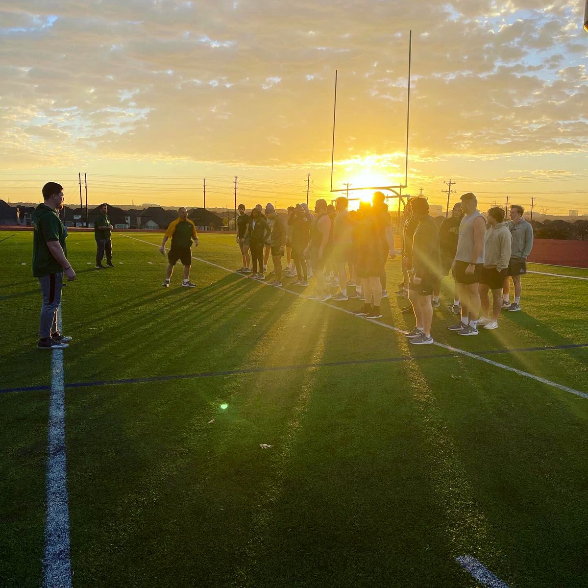 Every day is an opportunity to get better. The young guys crushed the developmental lift this morning 💪