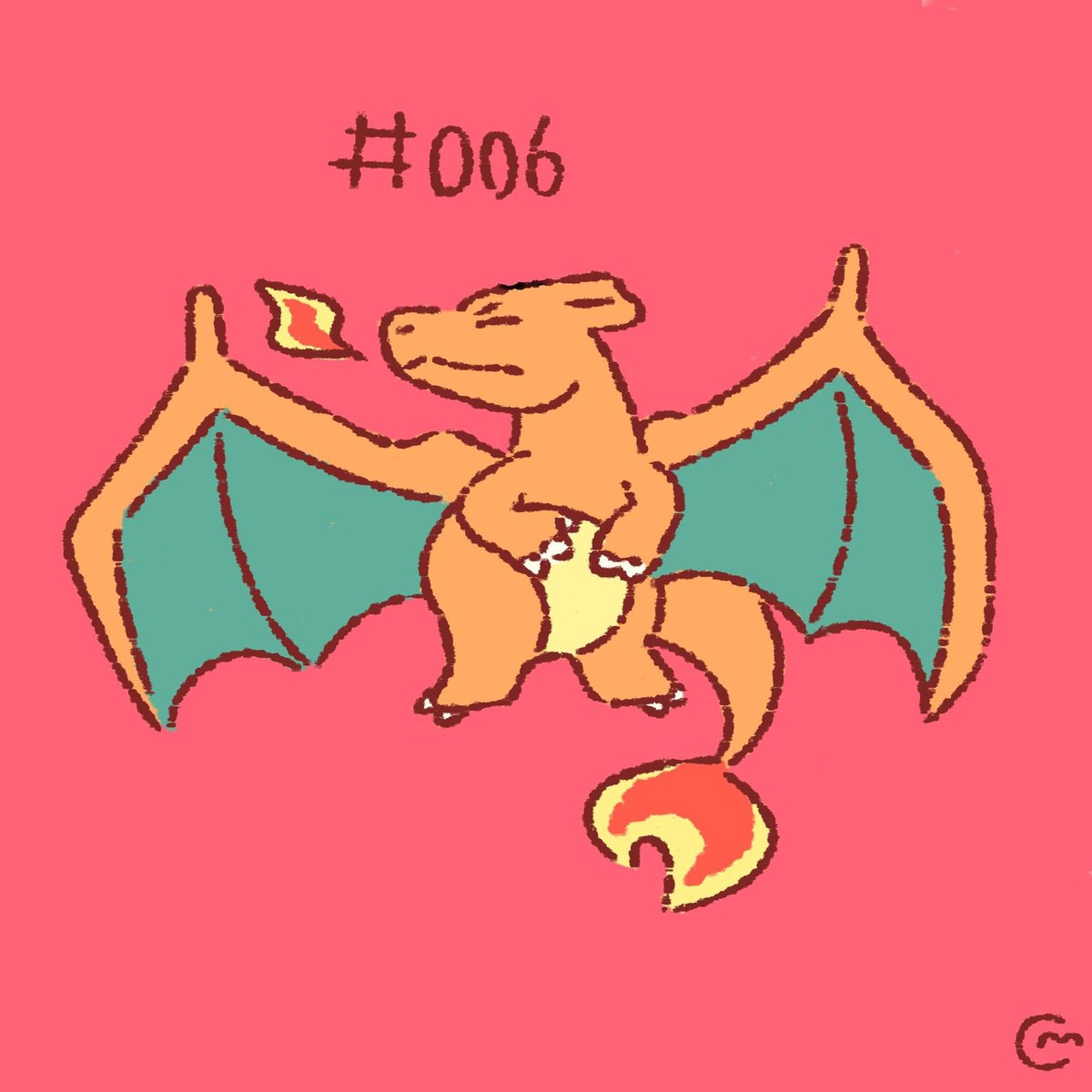 cusheocreations's tweet photo. one pokémon a day! day 6 - charizard!
🔥
#charizard #pokemon #digitalart #photoshop #cusheo #cusheocreation #cuislemadden #artchallange #anime #cute #nintendo #artistsoftwitter #artistsoninstagram #illustration https://t.co/W959Z2z4B3