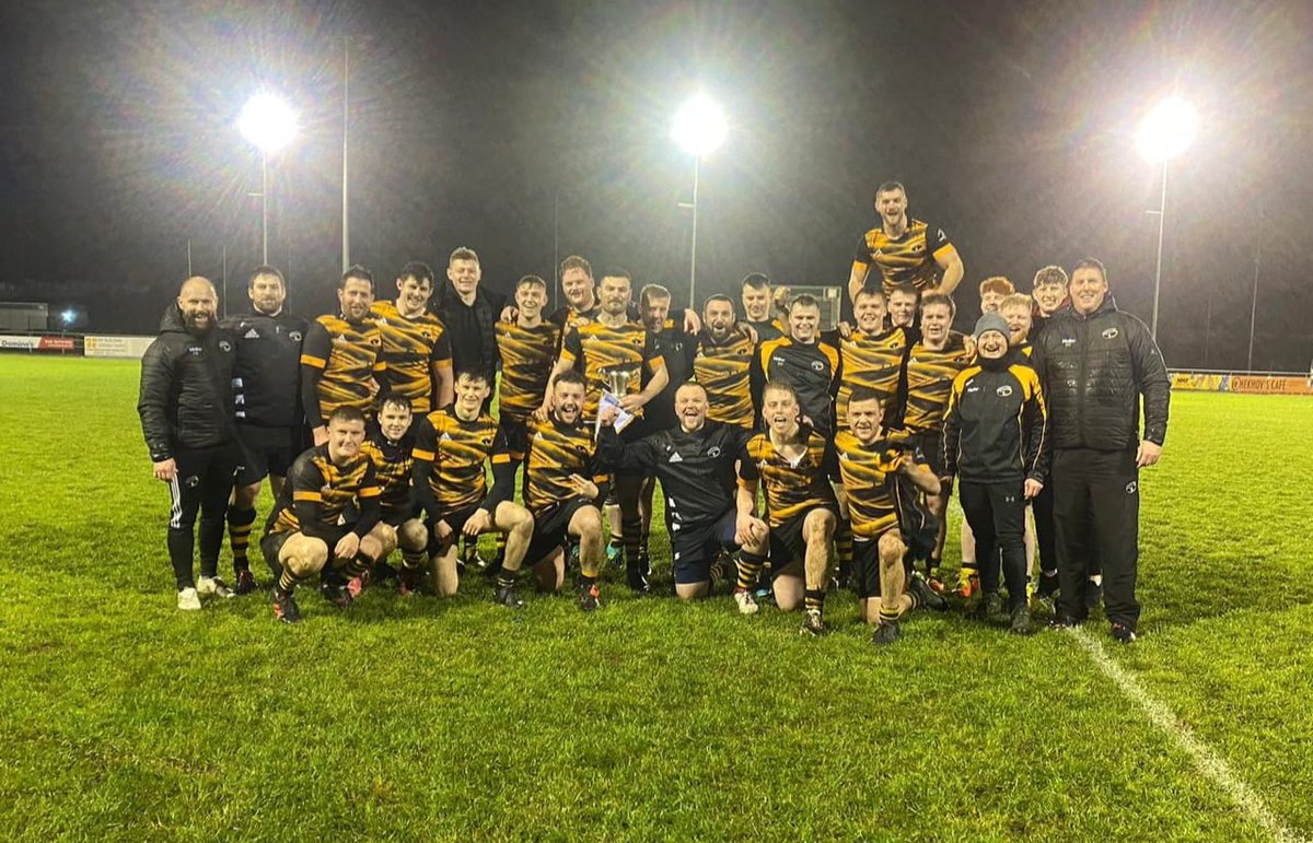 Congratulations to @AshbourneRFC on their Jenkinson Cup Final win against @NorthMeathRFC last night. FT 25 v 15 to Ashbourne. The match was played in @Navanrfc & was a very closely fought encounter with a late surge from Ashbourne which saw them prevail. Well done to all!