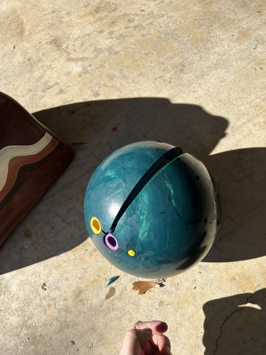 Paul on Twitter "Ever wondered what the inside of a bowling ball looks