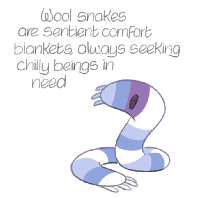 The Enchanted Wool Snake  (thread >>) 