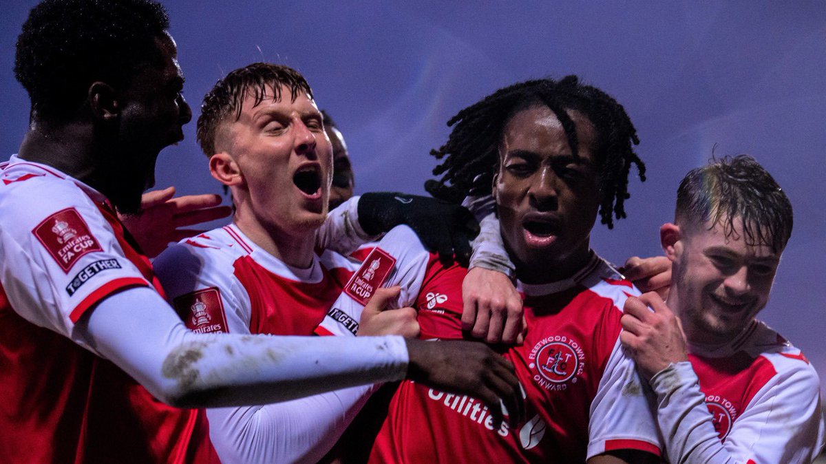 HISTORY MADE! 4th round 😍. Dominant performance from the lads. Let’s go!!
<a href="/ftfc/">Fleetwood Town Football Club</a>