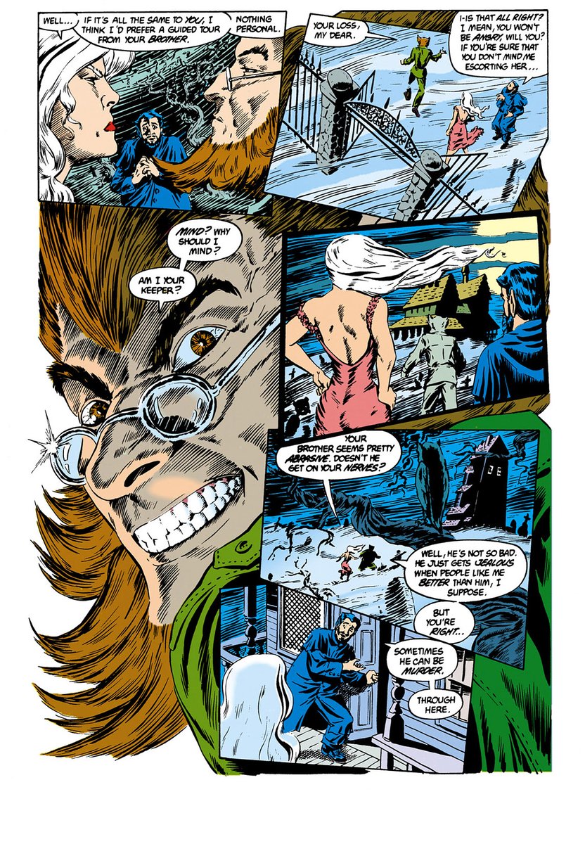 manuelabennet's tweet photo. Elige, secreto o misterio.
Ron Randall, The Saga of Swamp Thing #33, 1985.
#RonRandall #SwampThing #Cain #Abel #Abby #HouseofMystery #TheHouseofSecrets https://t.co/sDSM2sfb9s