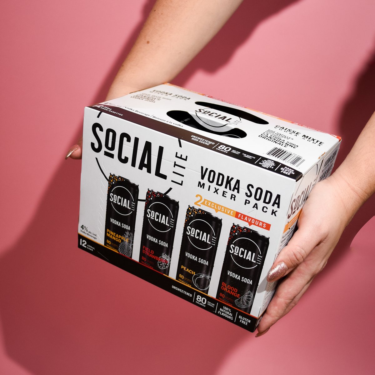 Trying to stick to your 2023 resolution? With 4 amazing flavours and only 80 calories and 0 grams of sugar, our Mixer Pack can help you stay on track.