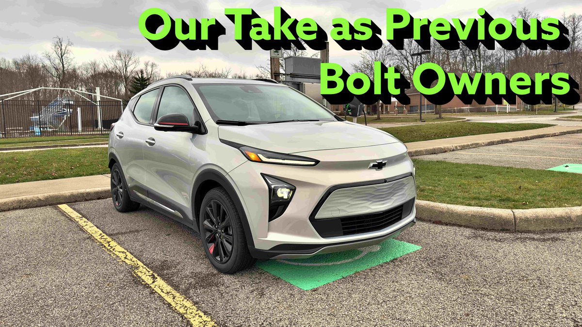 EverydayEV_'s tweet photo. As previous owners of a 2019 @chevrolet Bolt EV LT, what do we think of the 2023 @chevrolet Bolt EUV Premier Redline Edition? We offer our thoughts from an ownership perspective for this 2023 EUV! 

https://t.co/YtUmj2skwU https://t.co/vSkZYPEShd