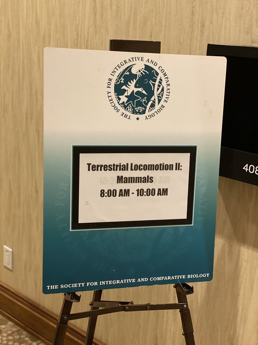 Had a blast presenting my abstract at my first SICB National Conference! Looking forward to many more! #SICB2023 <a href="/SICB_/">SICB</a> <a href="/Dr_Weyand/">Peter Weyand</a>