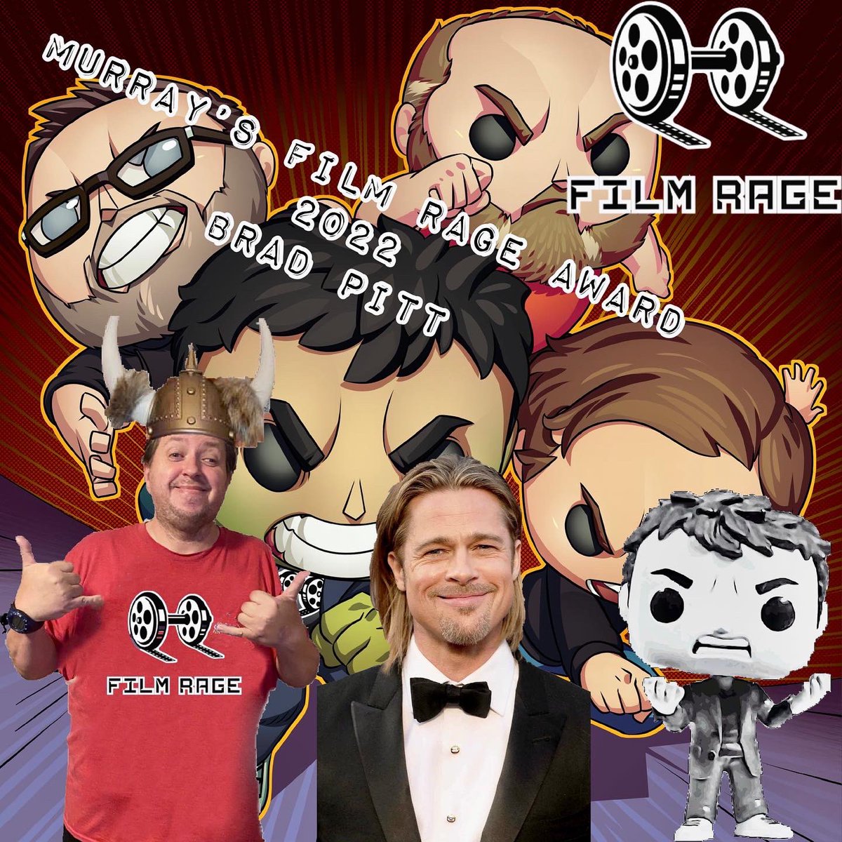 filmrageyyc's tweet photo. On our last episode the crew listed its Top 10 #mondo #films and bottom 5 #rage films of the year. 

Plus the Murray filmrage award for 2022 goes to #bradpitt 

Here’s the Murman’s list!!

Are you on team #murman ? https://t.co/mInzPfphQE