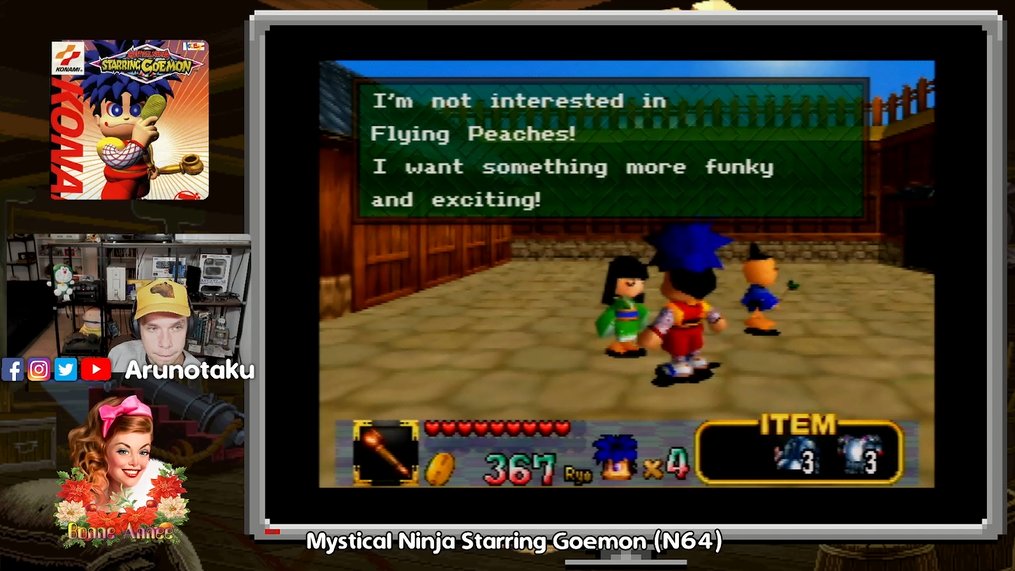 Dams_du_Zodiaq's tweet photo. C'est quoi le film de ce soir ?
Sur sa chaine Twitch @Arunotaku continue son périple au Japon avec #Goemon64 sur la bonne vieille ... Nintendo 64.
https://t.co/AXjdcoYisw https://t.co/HLF1Mpm4A8