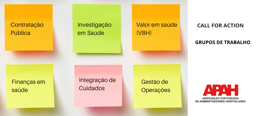 Os sócios que estejam interessados em integrar um grupos de trabalho, enviem um email para secretariado@apah.pt indicando o seu nome, nº de sócio, nome do grupo de trabalho que gostaria de integrar, motivações para integrar o grupo e experiência na área.