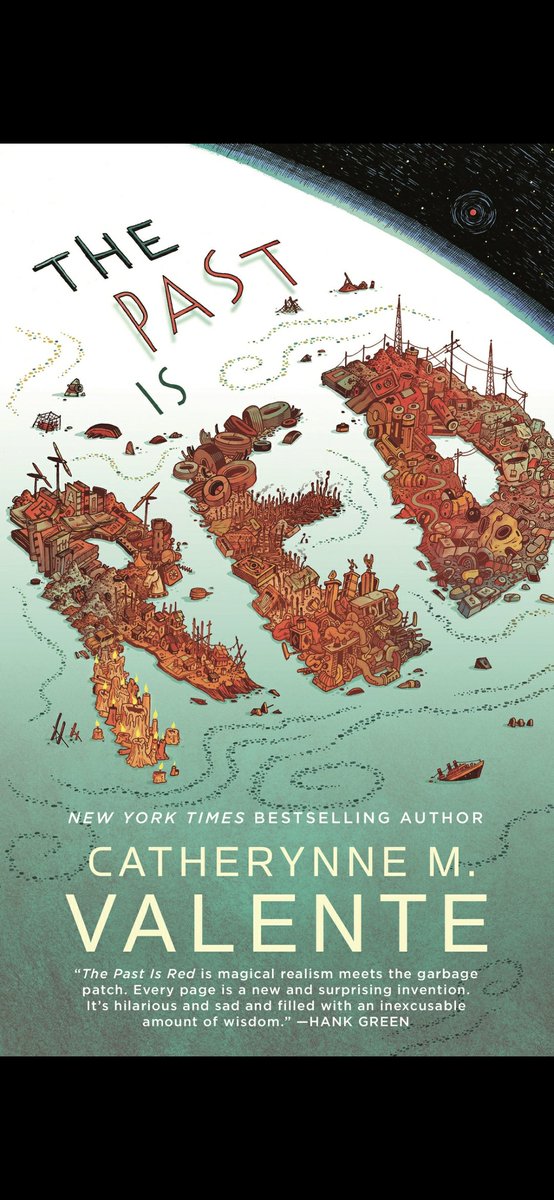 JuniperSmith14's tweet photo. @DanielBGreene Beautiful prose, endearing MC, fantastical world building, dash o magical realism, heaping portion of climate crisis speculative fiction, and deep existential quandaries. https://t.co/9J8W9jQBtl