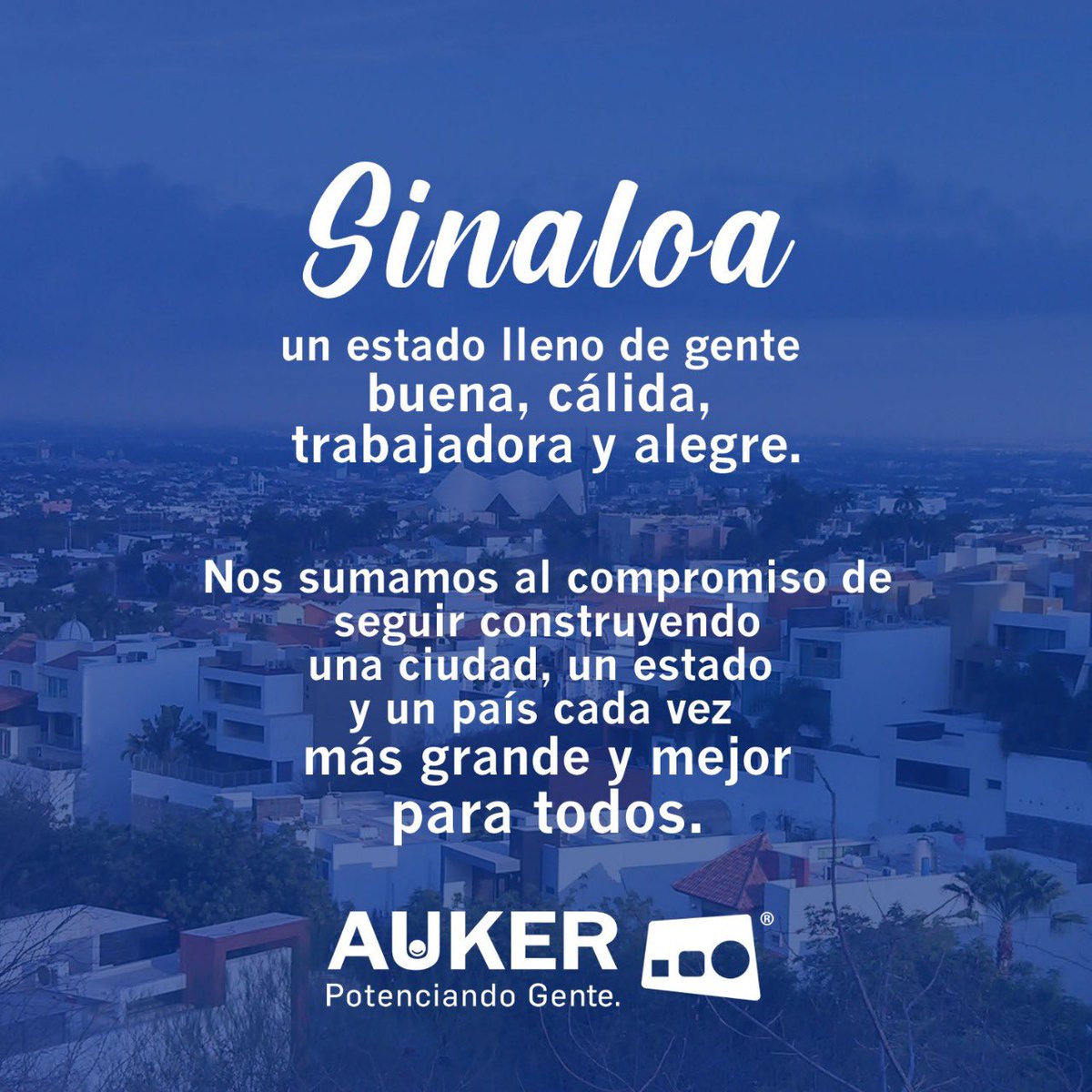 Nos sumamos al compromiso de seguir construyendo y contribuyendo por un mejor país para todos!! En #Sinaloa y todo #México somos gente con mucho corazón y gran valor!!