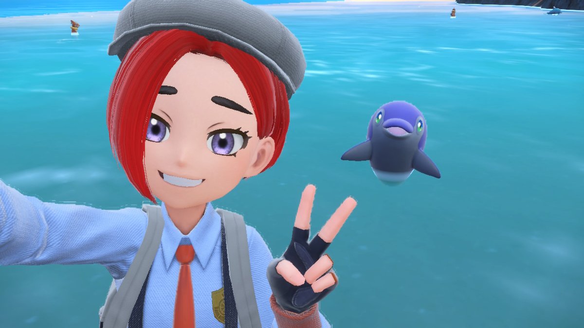 Just got two shinies in one sammich. Started with a dondozo outbreak in lag lake. Going into hand held mode reduced frame drop a ton. After that I finished off the sammich near Levincia in hopes of getting Finizen, which I did! #PokemonScarletViolet #ShinyPokemon