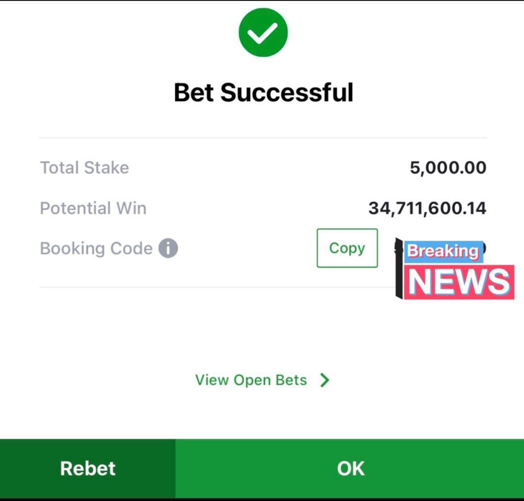 I want to Bless all Active members With NBA 4200 odds tonight 🏀🏀🏀

Let All Win 34 Million Each from this 2k Odds with just 1k stake🤑

CODE FOR FREE👇

bit.ly/3QkVKKm

Odds - 2k Odds 🏀🏀
Stake - 1,000 Naira ✌️✌️
Winning -  6 Million 😳😳
100K Giveaway for 1st 100RTs