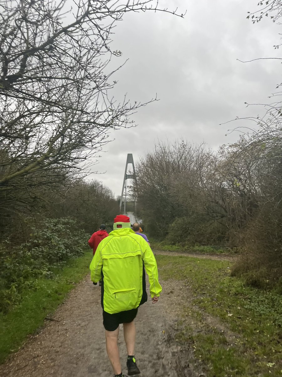 Si11y3gg's tweet photo. Last minute decision to go to the inaugural Stockley Country Parkrun.  Wet, cold, rain and mud! #stockleycountrypark #parkrun #inaugral #fun 🤣 https://t.co/ULbhVOHtV9