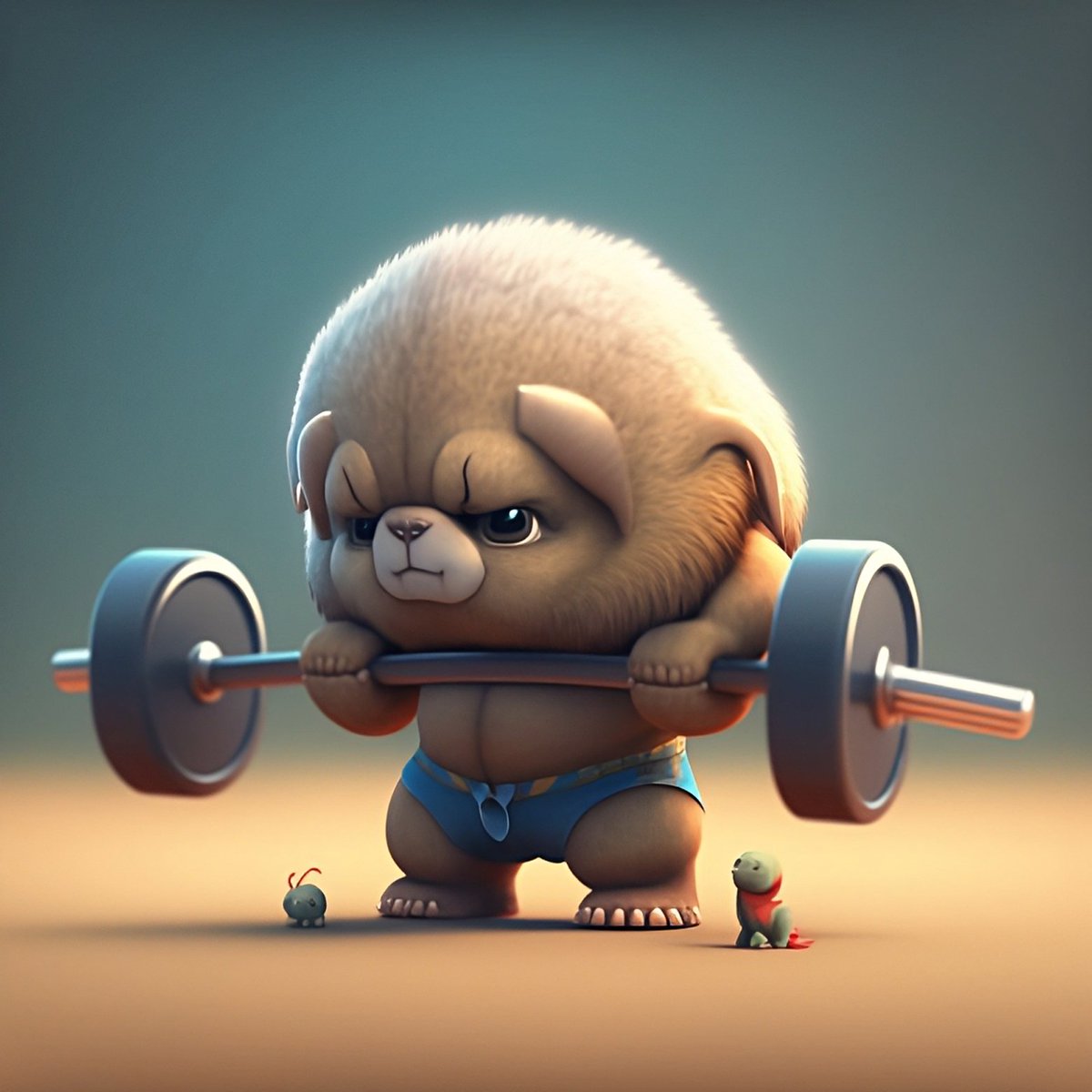 MessingwithAi's tweet image. Lets do some weightlifting..!!💪
#MessingwithAI 

#NFTs #community #AI #nftart