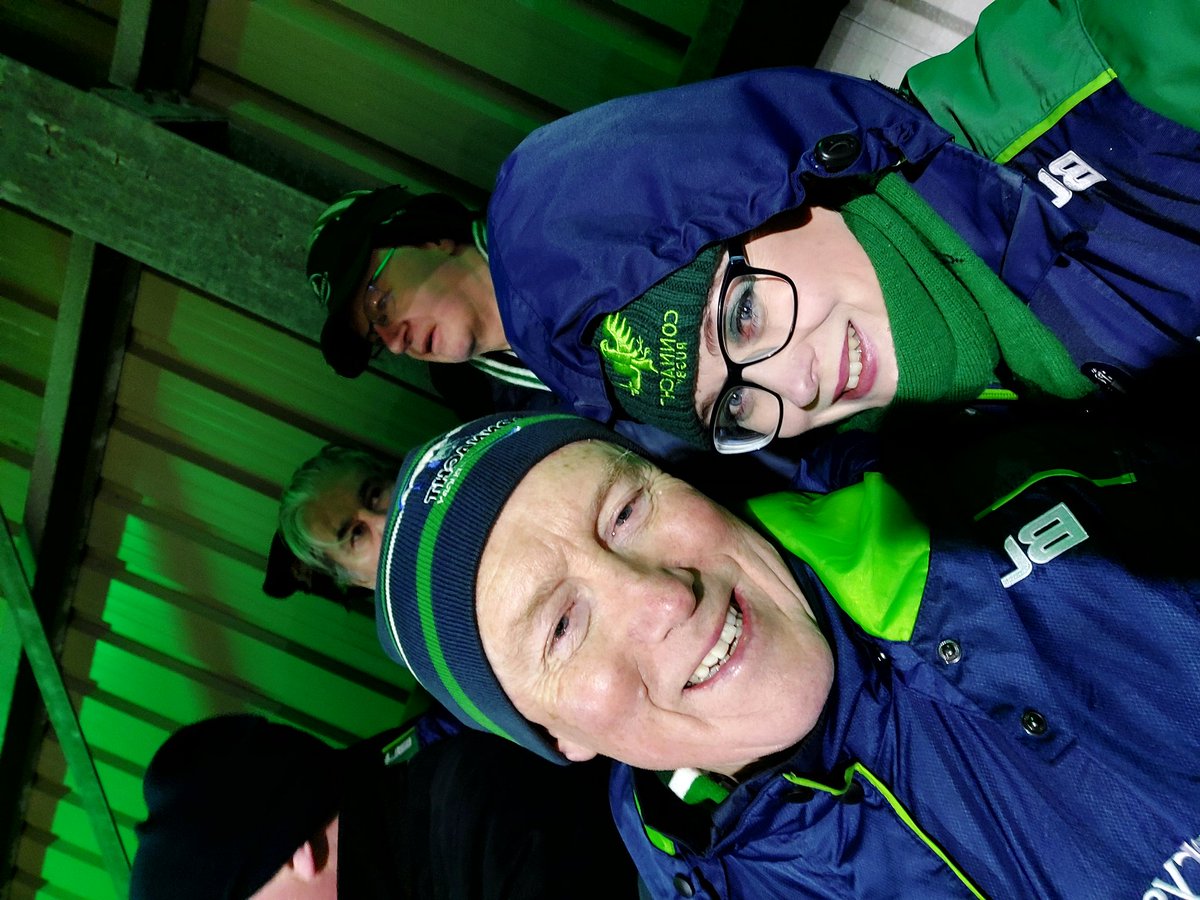 ozeymee's tweet photo. Grand soft night in the #sportsgroud tonight with @connachtrugby @ConnachtClan #CONvSHA https://t.co/j1kr7NVR3f