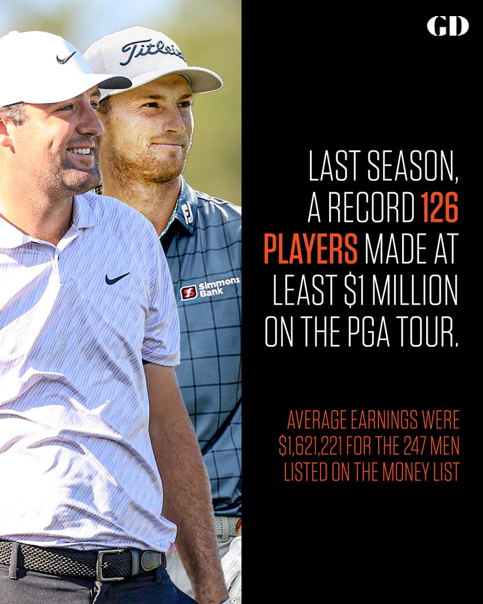Golf Digest on Twitter "The money has never been better on the PGA