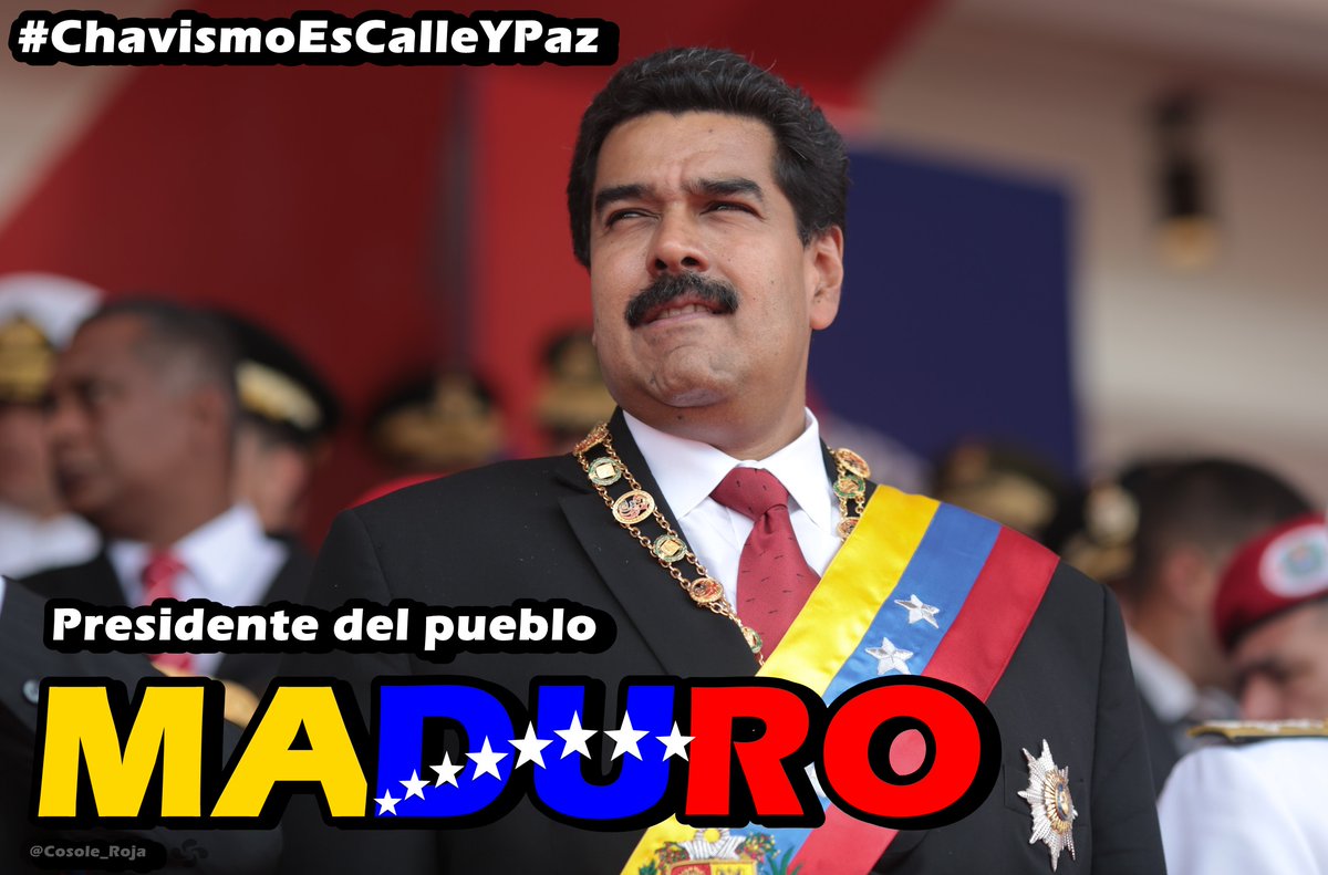 El Pdte. De #Venezuela se llama Nicolas Maduro Moros #DiganLoQueQuieran en #Venezuela  #2023RenaceLaEsperanza #VenezuelaHaceJusticia #EEUU 
#ChavismoEsCalleYPaz