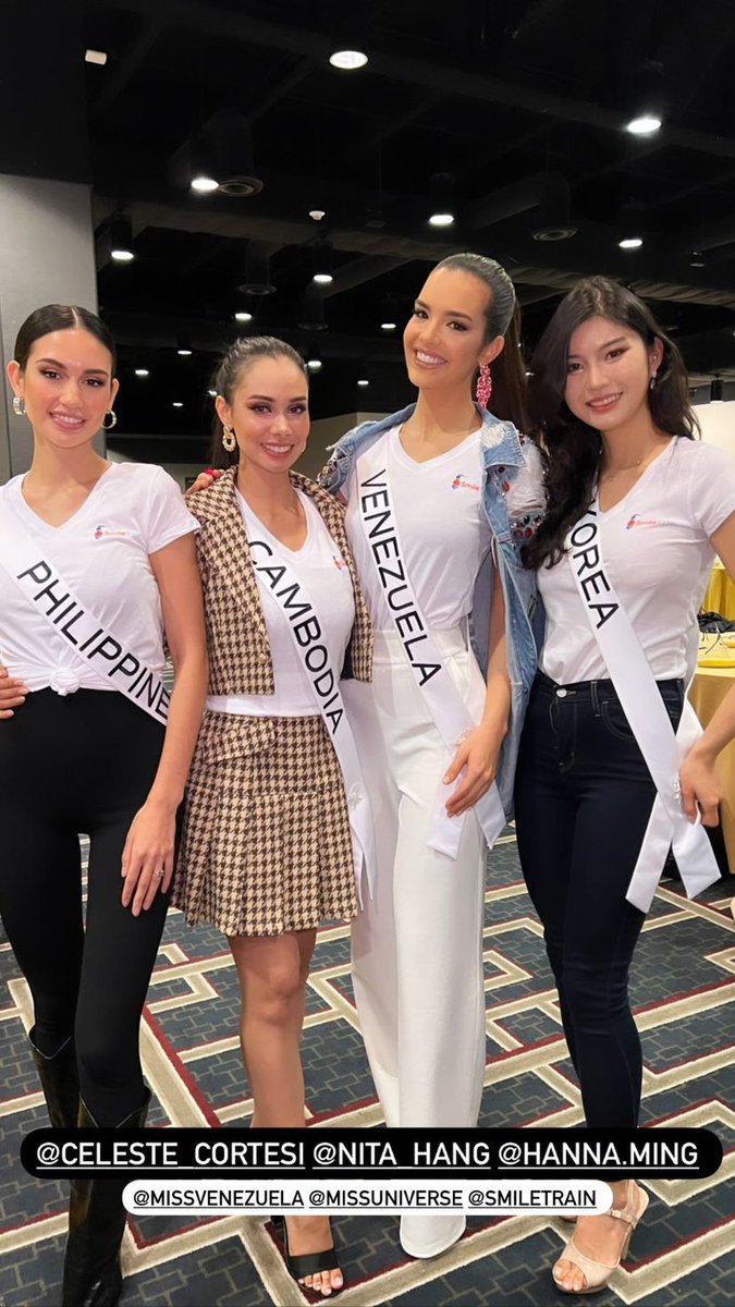 estrendyve's tweet photo. Venezuela 🇻🇪 junto a Filipinas 🇵🇭, Cambodia 🇰🇭 y Korea 🇰🇷 #MissUniverse https://t.co/eBNwmnV0h6