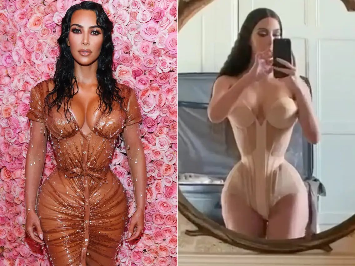 And lastly, the corset worn under the Kim Kardashian/Mugler/Met Gala 2019  Camp latex dressWHICH SHE LOST
