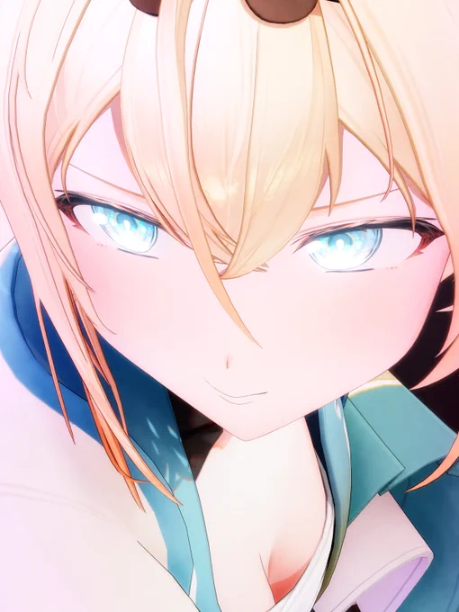 顔がいいでござるな…#いろはにも絵を #ホロライブMMD©2016 cover corp. 
