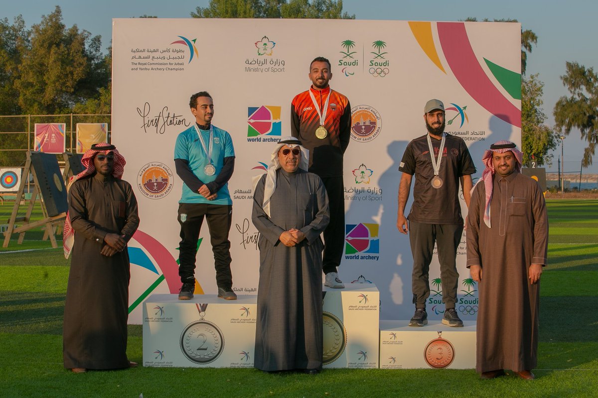 حصل اللاعب ابراهيم عسيري على الميدالية الذهبية🥇

وحصل لاعب معن أشقر على الميدالية الفضية🥈

فئة القوس الاولمبي فئة الكبار مسافة ١٨ متر

في بطولة كأس #الهيئة_الملكية_للجبيل_وينبع للسهام 🏆🏹

<a href="/RCJY1/">الهيئة الملكية للجبيل وينبع</a>
@Pr_rc_jubail
@socialRCjubail

#الاتحاد_السعودي_للسهام 🏹🇸🇦