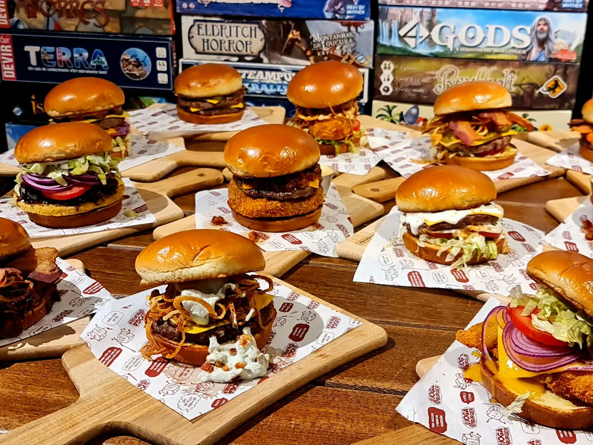 Joga Burger, Acervo de Jogos