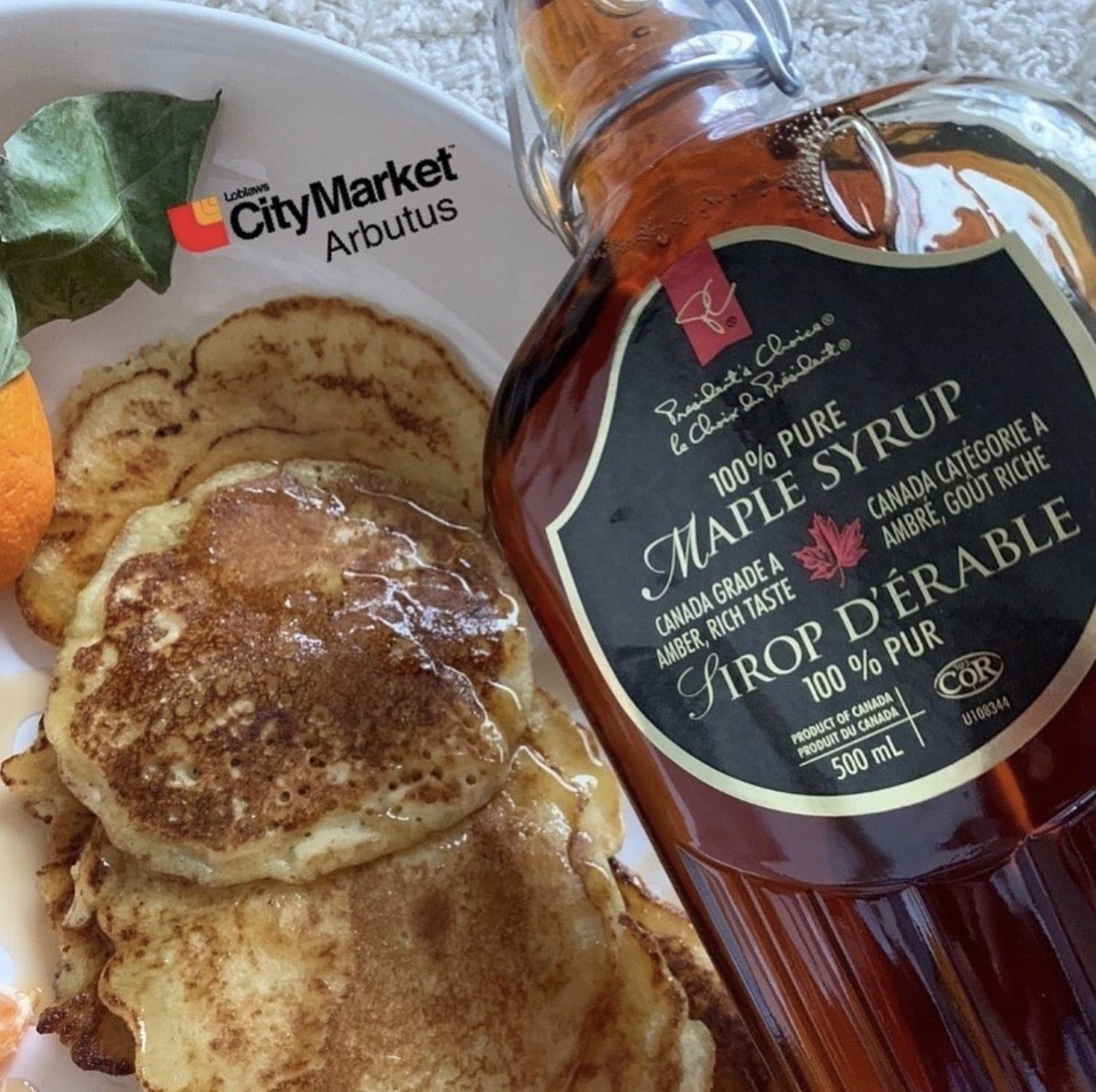Hot pancakes 🥞 and maple 🍁 syrup = perfect cure for a rainy day.

#locallyowned #buylocal #opendaily
#foodloversunite  #locallyowned #eattogether 🥘  #welovefood ♥️ #groceryshopping #grocerystore #grocerylist 🛒 #citymarketarbutus 

#readytoeat #madefresh #shopinstore 📌