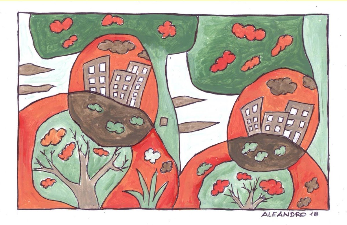 MeinPablo's tweet photo. Stadt oder Land?
Acryl auf weißem Opal
#pabloaleandro 0 1 8

#ArtistOnTwitter #kunst #art #acrylicpainting https://t.co/BQix0Q2JNH