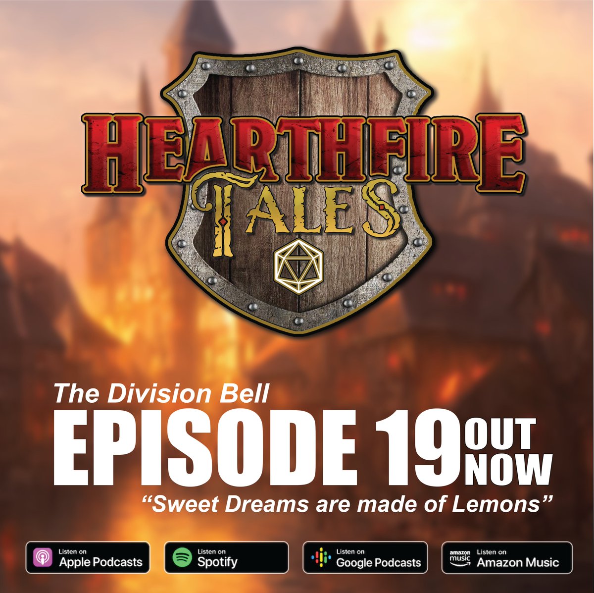 HearthfireT's tweet photo. Welcome to our first GJOP (Great Jumping on Point)!

With a full recap and upgraded audio quality, it's the perfect point to step into Lethuan!

In this ep, Sid's Nightmares become citrus-y(?), leading Conn to discover a town-wide conspiracy.

#ttrpg #5e #actualplaypodcast #DnD https://t.co/Izm87j0LO1