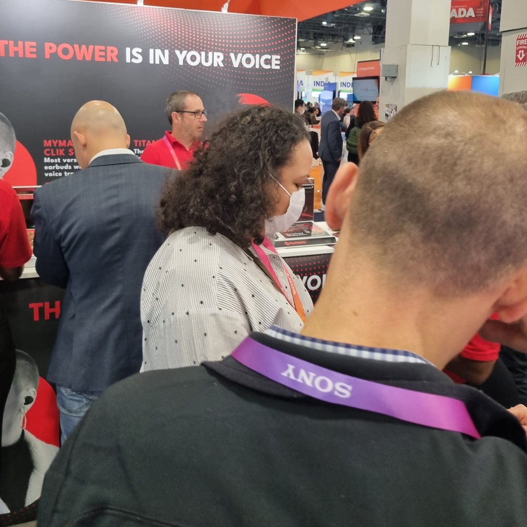 Excited to demonstrate at #ces2023 booth #55135 the final version of TITAN 🥳 the world’s first #eSIM-powered, #voice-controlled earbuds. Or as the BBC described it: the first screenless mobile phone.
Make phone calls, send texts, listen to music, and translate without your phone