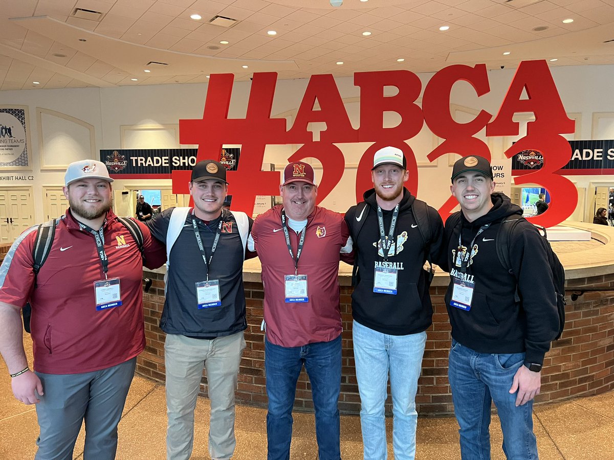 NSUWOLVES_BS's tweet image. Had a great time learning from some great coaches at the ABCA Coaches Convention! #ABCA2023