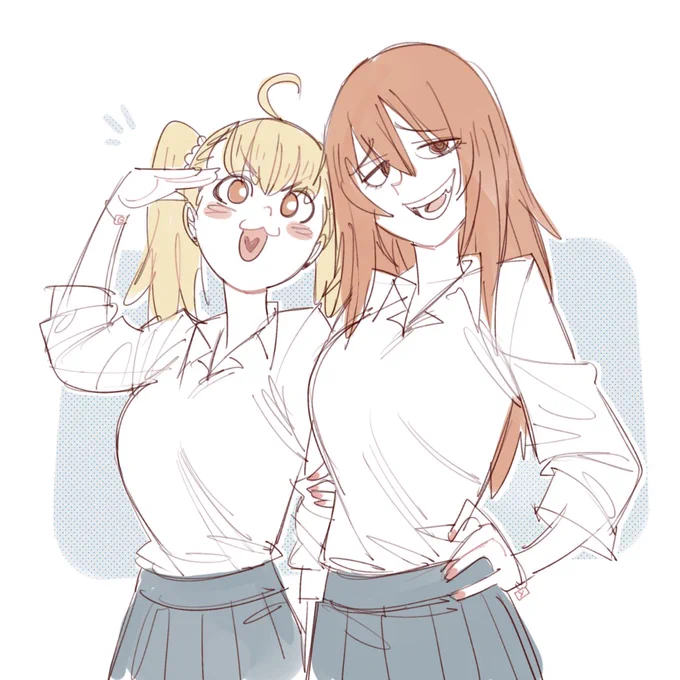 second attack!! #長瀞さん #nagatoro 