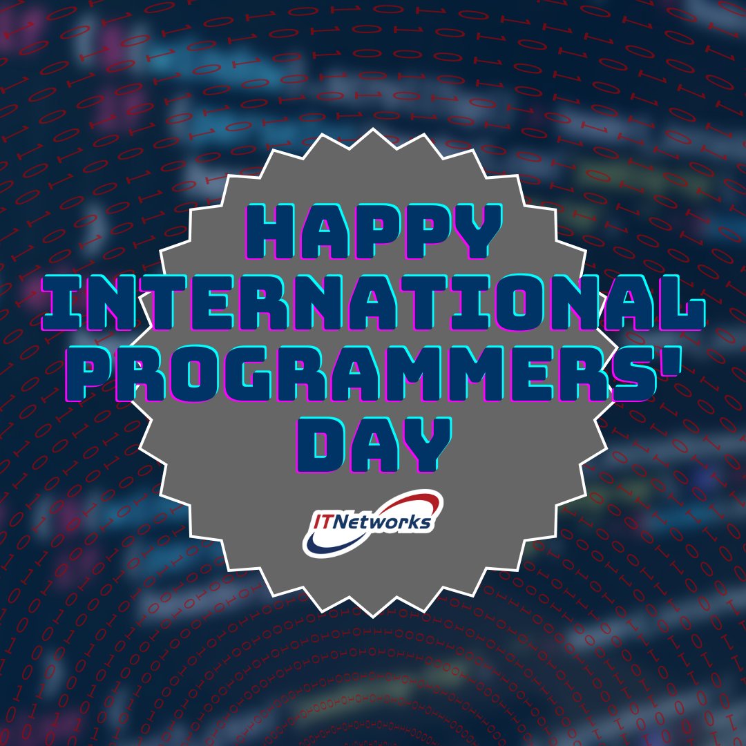 iternalnetworks's tweet image. Happy International Programmers' Day! Thanks for (literally) making our job easier!
#ProgrammersDay #Programer #iTernalNetworks #Nevada #LasVegas #Reno #Sparks