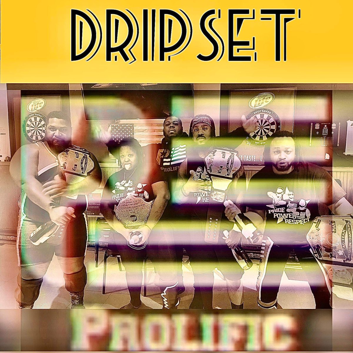 TheIsaiahWolf's tweet image. It just dawned on me that #PROLIFIC is the Black Faction in @WrestlingMagic to hold titles simultaneously.

Damn gotta love the #Dripset Era, history makers 

#AmericanGangsta #GoldStandard #HeavyHitter #MzWhatThatLariatDo #Champions #wrestling #ProWrestling