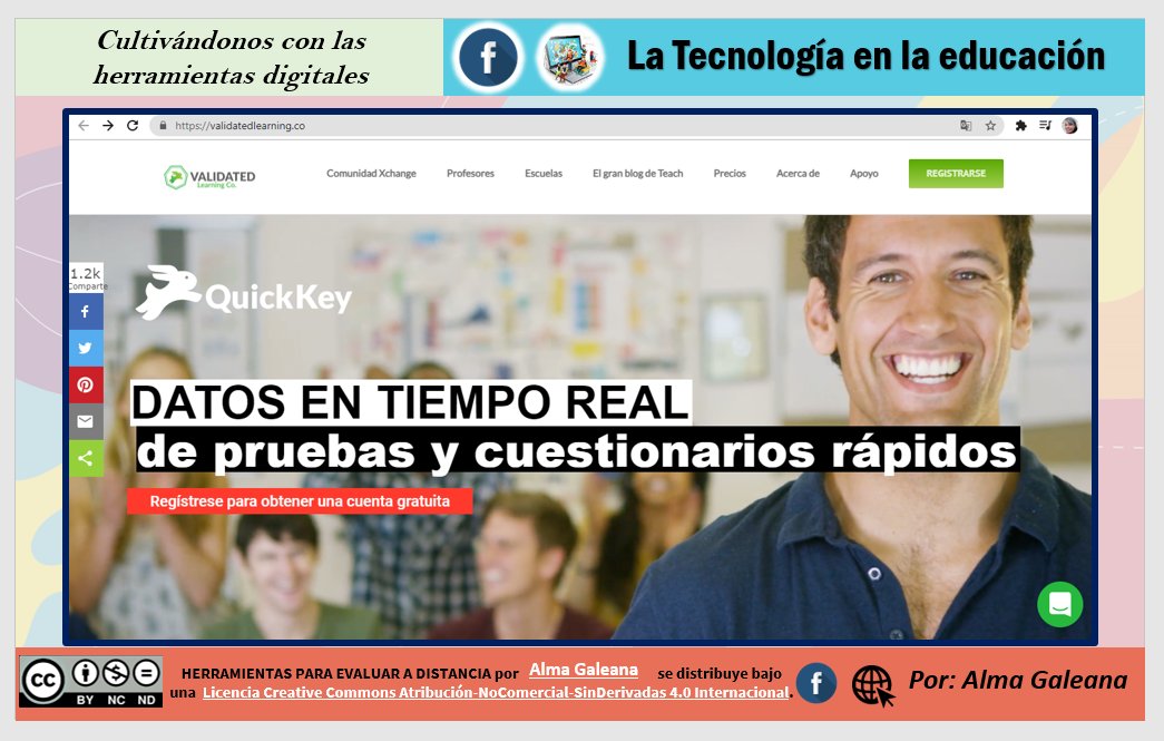 TicEducativas's tweet photo. #HerramientasParaEvaluación #EducaciónADistancia ¿Ya conoces @Quickkeyapp  ? Ficha técnica elaborada por Alma Galeana. Vía  https://t.co/V7YjLxK1ek https://t.co/rM1ktSFYiZ
